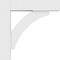 Ekena Millwork Standard Thorton Architectural Grade PVC Bracket with Block Ends, 3"W x 20"D x 20"H BKTP03X20X20THR05 - alternate 4